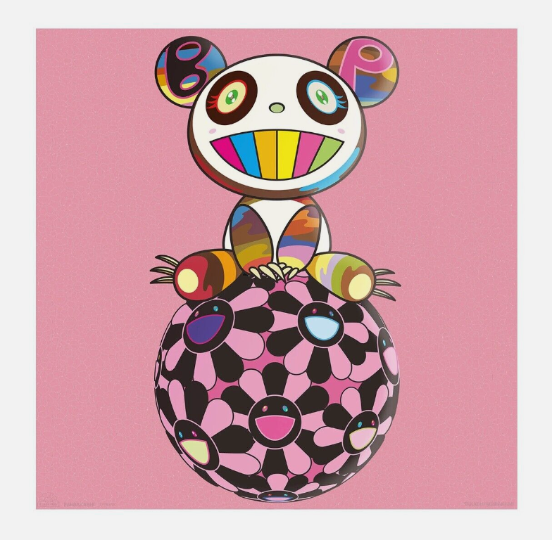 BLACKPINK + Takashi Murakami Pandakashi Print (PINK)