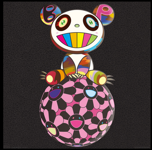 BLACKPINK + Takashi Murakami Pandakashi Print (Black)